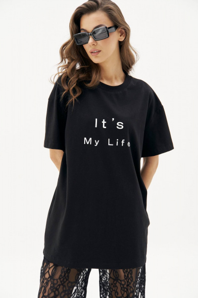 Брюки, майка Fantazia Mod 4826 черный - фото 5