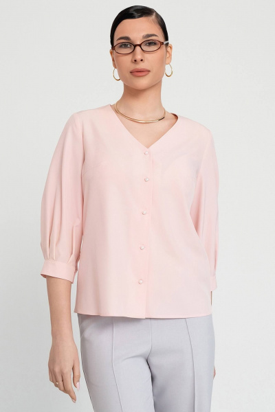 Короткий жакет из текстиля с рельефами и застежкой LADO 8175-16 - фото 8