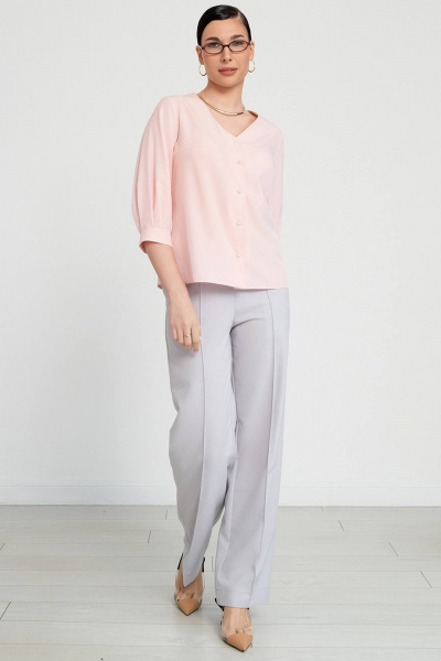 Короткий жакет из текстиля с рельефами и застежкой LADO 8175-16 - фото 7