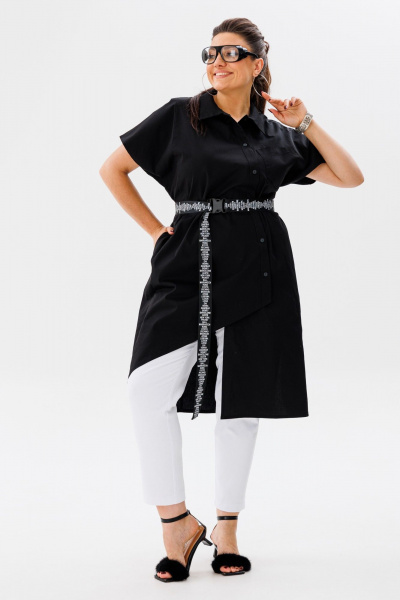 Брюки, туника Anelli 1367 домино - фото 7