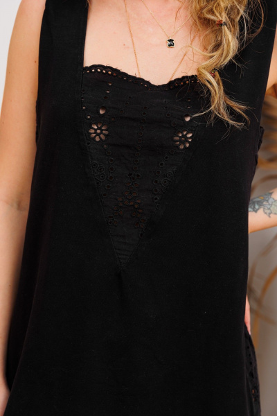 Платье АМУЛЕТ 9729 чёрный - фото 5