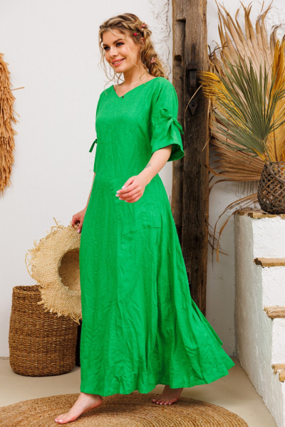 Платье АМУЛЕТ 9731 яблоко - фото 1