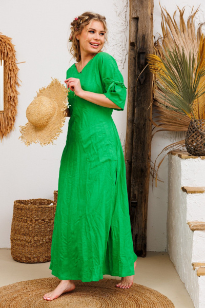 Платье АМУЛЕТ 9731 яблоко - фото 2