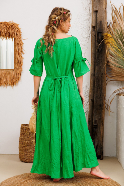 Платье АМУЛЕТ 9731 яблоко - фото 6