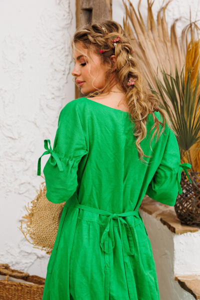 Платье АМУЛЕТ 9731 яблоко - фото 7