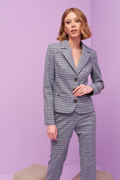 Брюки из текстиля делового стиля и классического кроя BURVIN 9170-11 - фото 3