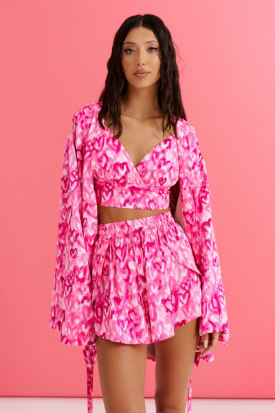 Кардиган, топ, шорты ANNETE A5299 - фото 4