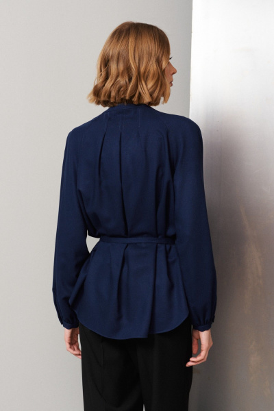 Блуза из текстиля в стиле на каждый день BURVIN 9247-51 - фото 2