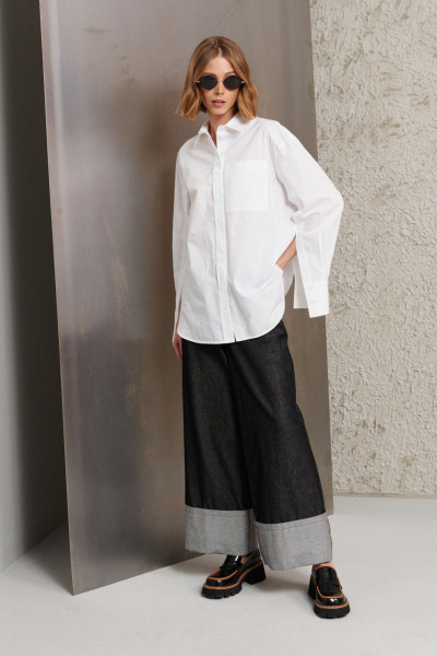 Черные джинсы из джинса на каждый день BURVIN 9269-11 - фото 5