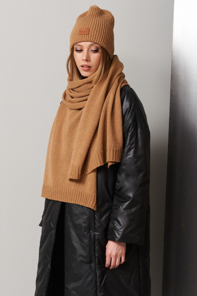 Пальто черное из плащёвой ткани демисезонное BURVIN 9357-61 - фото 5