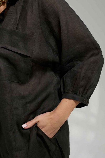 Блуза, брюки Mislana 1093 темно-зеленый - фото 14