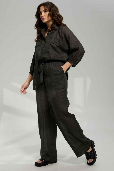 Блуза, брюки Mislana 1093 темно-зеленый - фото 13