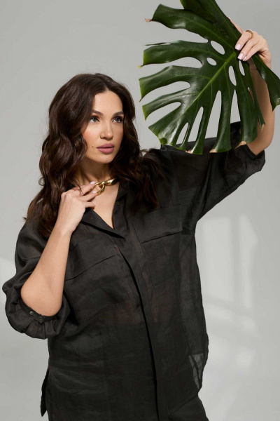 Блуза, брюки Mislana 1093 темно-зеленый - фото 6