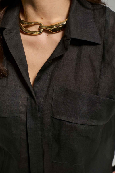 Блуза, брюки Mislana 1093 темно-зеленый - фото 5