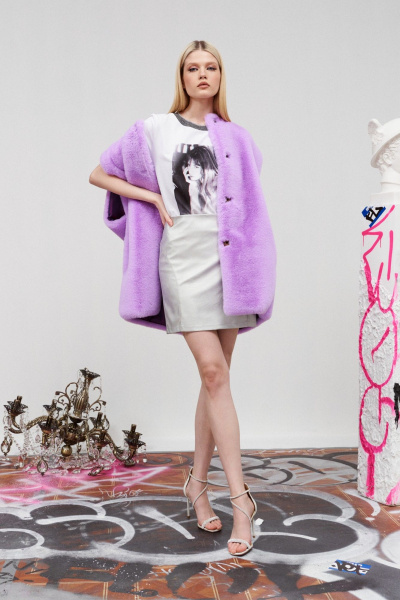 Юбка на каждый день из текстиля для демисезона BURVIN 9388-21 - фото 1