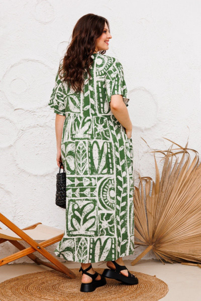 Платье Danaida 2227 зеленый - фото 8