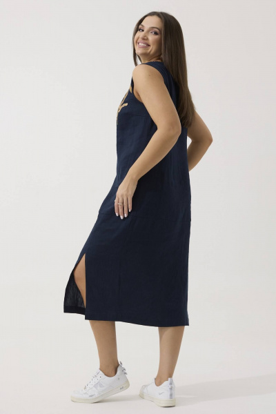 Платье Ma Сherie 4055 темно-синий - фото 9
