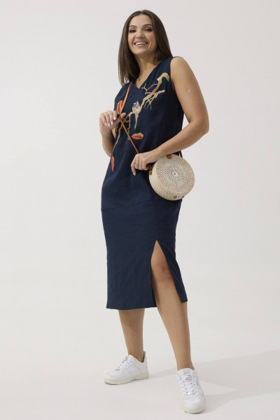 Платье Ma Сherie 4055 темно-синий - фото 1