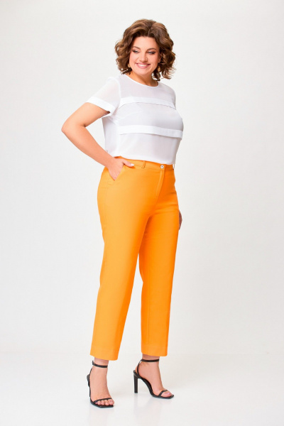 Брюки Swallow 746 оранжевый - фото 8