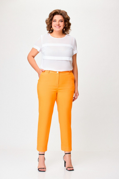 Брюки Swallow 746 оранжевый - фото 7