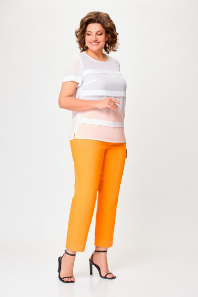 Брюки Swallow 746 оранжевый - фото 2