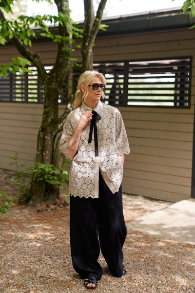 Блуза ELLETTO 3737 бежевый - фото 7