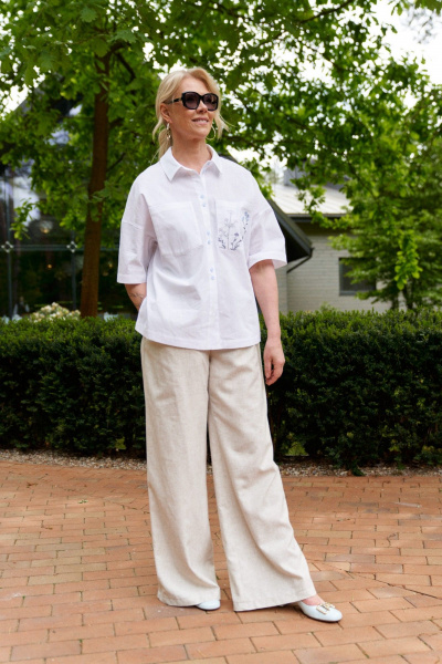 Брюки ELLETTO 2298 бежевый - фото 15