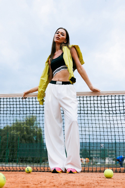 Брюки Butеr 2846 белый - фото 1