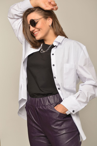 Рубашка GRATTO 2028(б) - фото 6