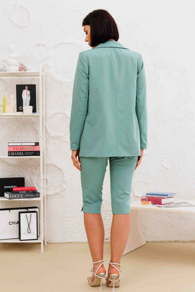 Жакет AURA otd 1101 шалфей - фото 5