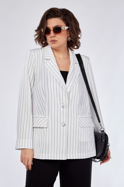 Жакет деловой с воротником и карманами Jurimex 3121 - фото 3