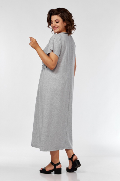 Трикотажное платье свободного силуэта с кулисами Jurimex 3140 - фото 7