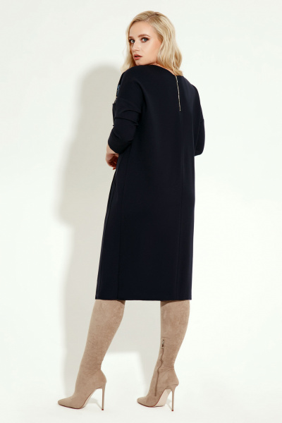 Платье Панда 453680 синий - фото 3