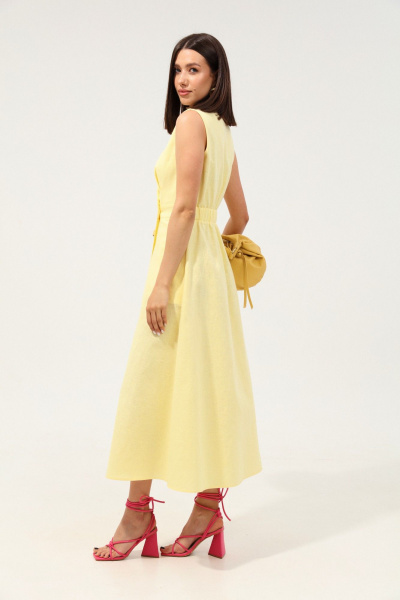 Платье LM М83 дыня - фото 5