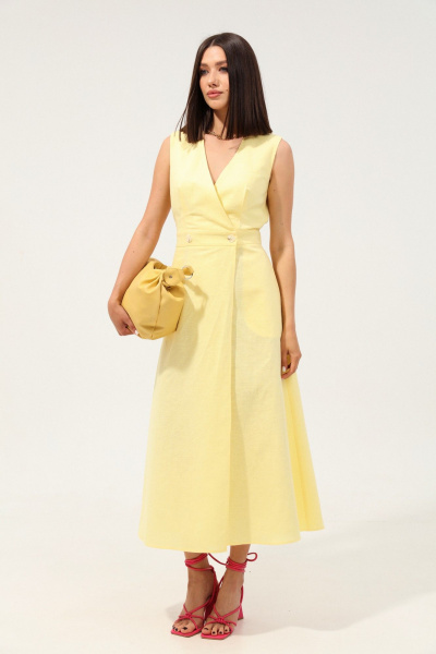 Платье LM М83 дыня - фото 1