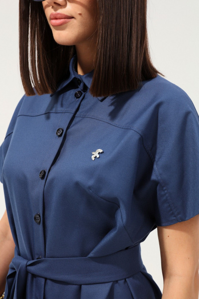 Платье LM ВИ3067 синий - фото 8