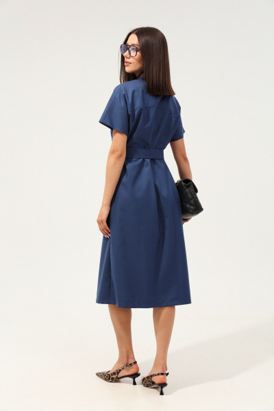 Платье LM ВИ3067 синий - фото 6