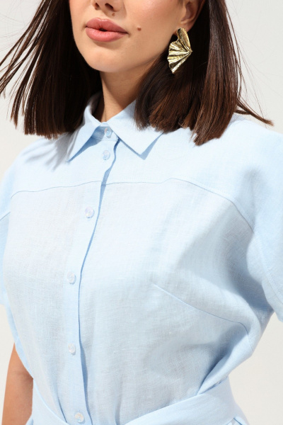 Платье LM ВИ3067 небесно-голубой - фото 6