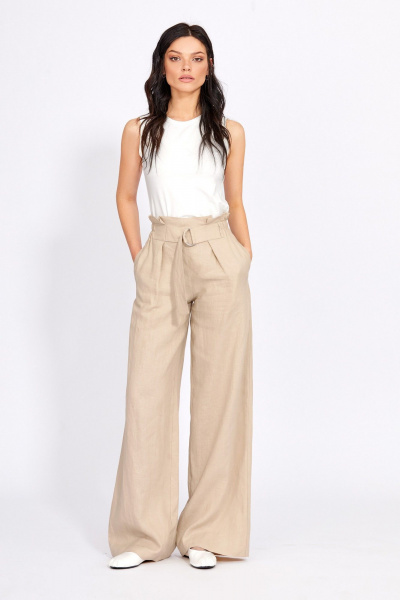 Брюки, жакет Rivoli 8057.1+5212.1 темно-бежевый - фото 7