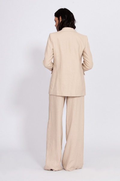 Брюки, жакет Rivoli 8057.1+5212.1 темно-бежевый - фото 5