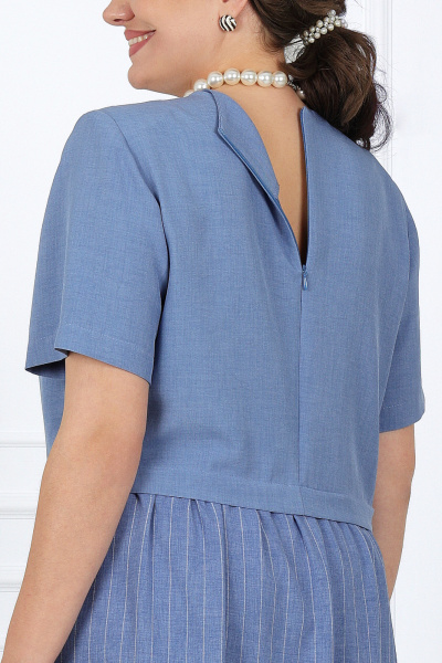 Платье Ninele 7454 небесный - фото 8