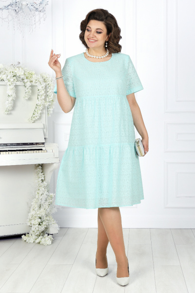 Платье Ninele 7456 мята - фото 1