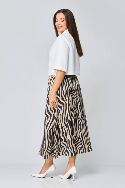 Жакет, топ, юбка Karina deLux M-1248 молочный_бежевый - фото 5