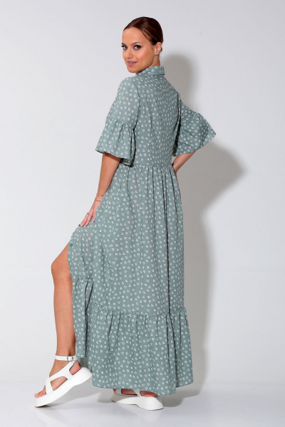 Платье Liona Style 902 полынь - фото 4