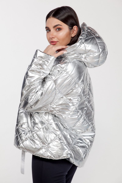 Куртка ELLETTO 3423 светлое_серебро - фото 8