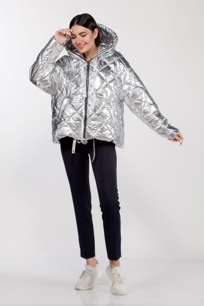 Куртка ELLETTO 3423 светлое_серебро - фото 7