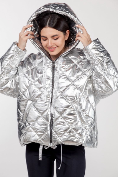 Куртка ELLETTO 3423 светлое_серебро - фото 5
