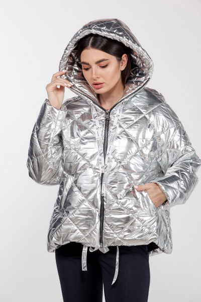 Куртка ELLETTO 3423 светлое_серебро - фото 2