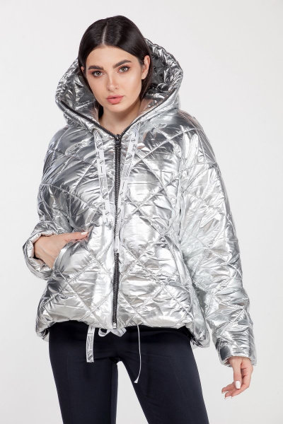 Куртка ELLETTO 3423 светлое_серебро - фото 1