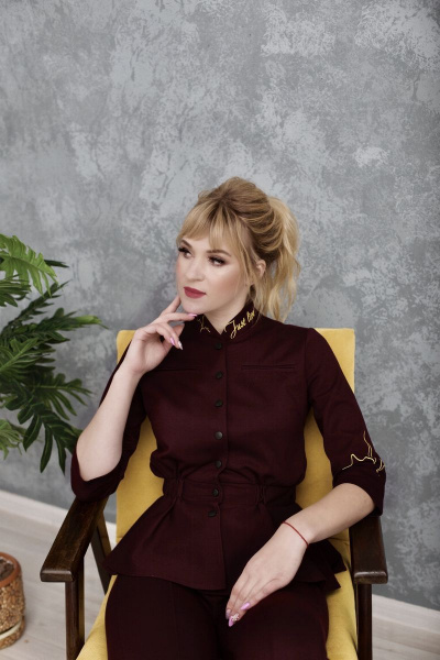 Брюки, жакет USOVA 0051(б) - фото 4